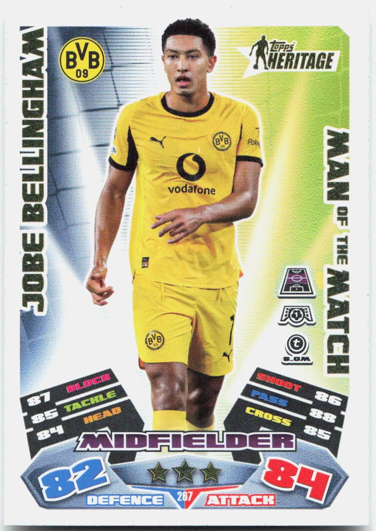 Jobe Bellingham #267 - 2025-26 Topps Match Attax UEFA Club Competitions Extra