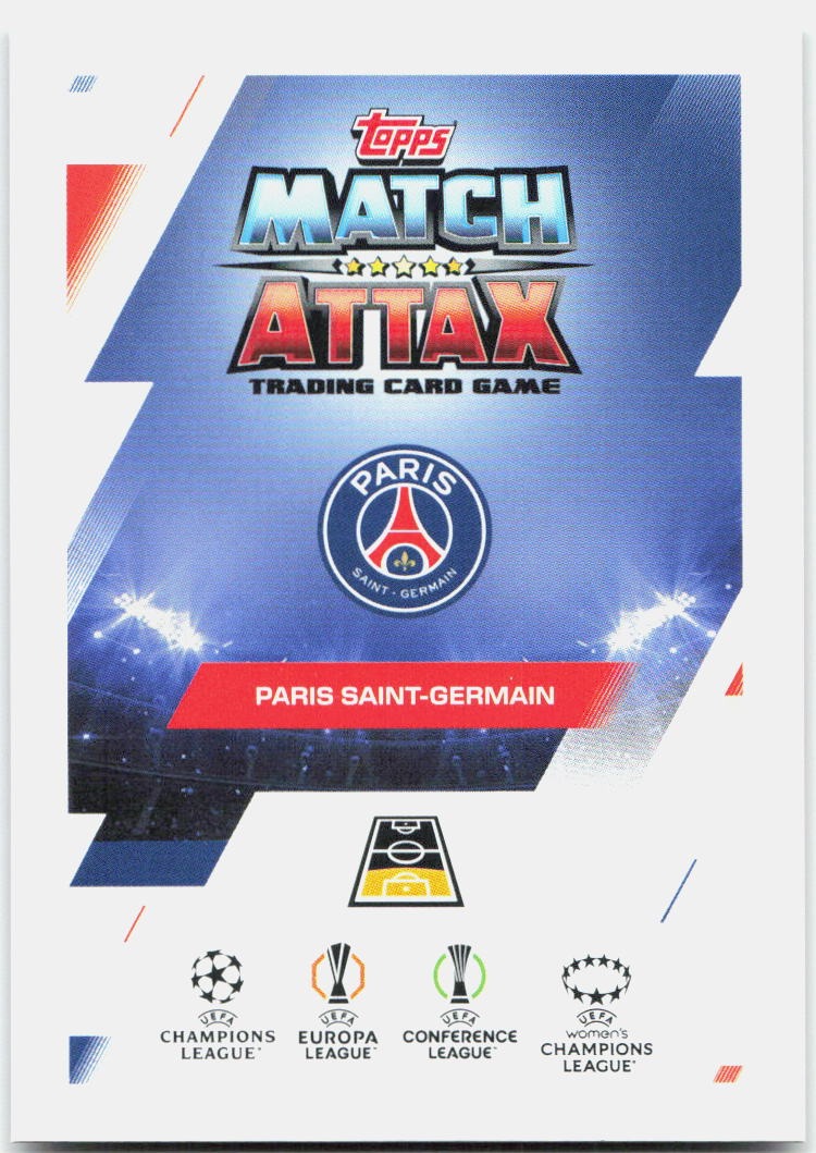 Nuno Mendes #281 - 2025-26 Topps Match Attax UEFA Club Competitions Extra