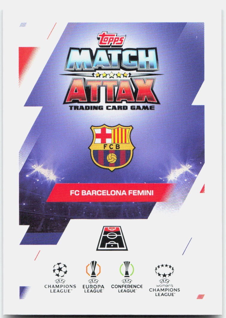 Claudia Pina #289 - 2025-26 Topps Match Attax UEFA Club Competitions Extra