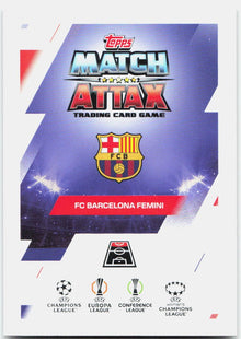 Claudia Pina #289 - 2025-26 Topps Match Attax UEFA Club Competitions Extra