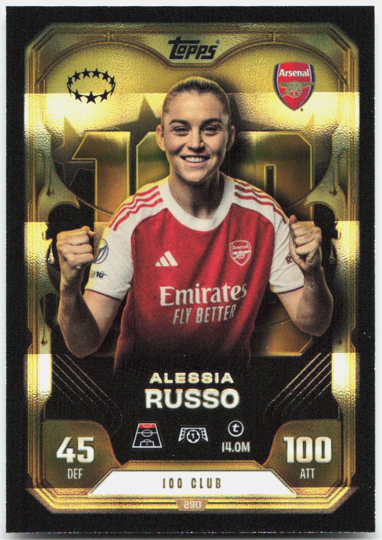 Alessia Russo #290 - 2025-26 Topps Match Attax UEFA Club Competitions Extra