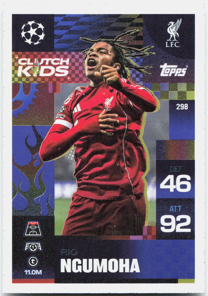 Rio Ngumoha #298 - 2025-26 Topps Match Attax UEFA Club Competitions Extra