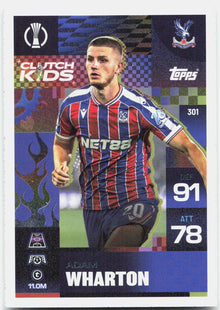 Adam Wharton #301 - 2025-26 Topps Match Attax UEFA Club Competitions Extra
