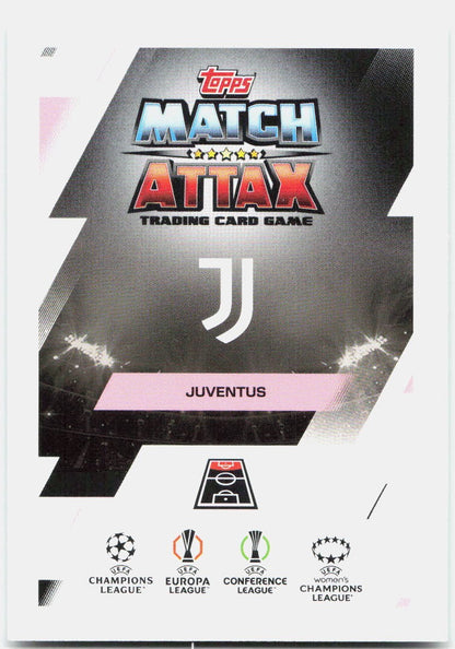Kenan Yildiz #307 - 2025-26 Topps Match Attax UEFA Club Competitions Extra