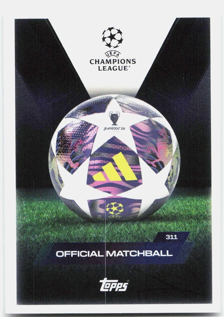 UEFA Champions League #311 - 2025-26 Topps Match Attax UEFA Club Competitions Extra