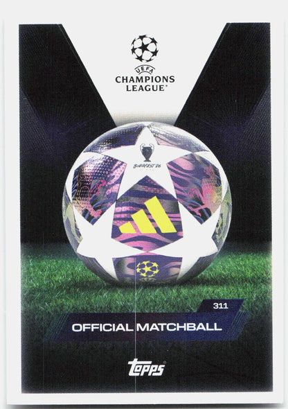 UEFA Champions League #311 - 2025-26 Topps Match Attax UEFA Club Competitions Extra