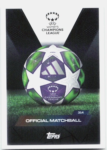 UEFA Women's Champions League #314 - 2025-26 Topps Match Attax UEFA Club Competitions Extra