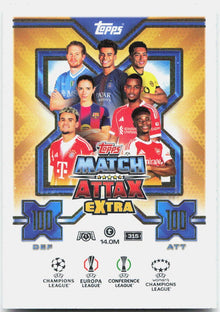 Match Attax Extra #315 - 2025-26 Topps Match Attax UEFA Club Competitions Extra