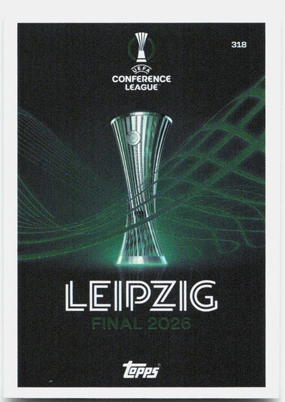 UEFA Europa Conference League - Leipzig #318 - 2025-26 Topps Match Attax UEFA Club Competitions Extra