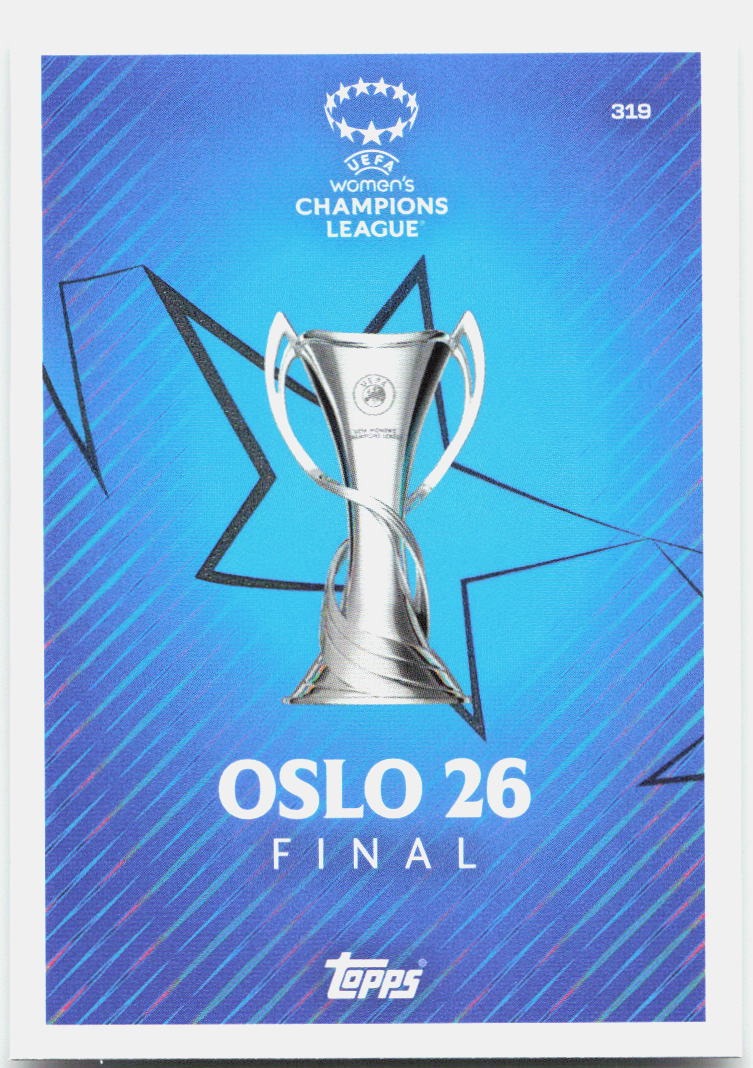 UEFA Women's Champions League - Oslo 26 #319 - 2025-26 Topps Match Attax UEFA Club Competitions Extra