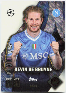 Kevin De Bruyne #BAB3 - 2025-26 Topps Match Attax UEFA Club Competitions Extra Build-A-Baller