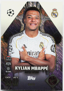 Kylian Mbappe #BAB8 - 2025-26 Topps Match Attax UEFA Club Competitions Extra Build-A-Baller
