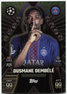Ousmane Dembele #BAB5 - 2025-26 Topps Match Attax UEFA Club Competitions Extra Ultimate Baller