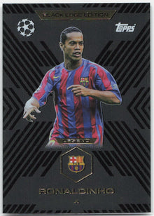 Ronaldinho #BE5 - 2025-26 Topps Match Attax UEFA Club Competitions Extra Black Edge Edition