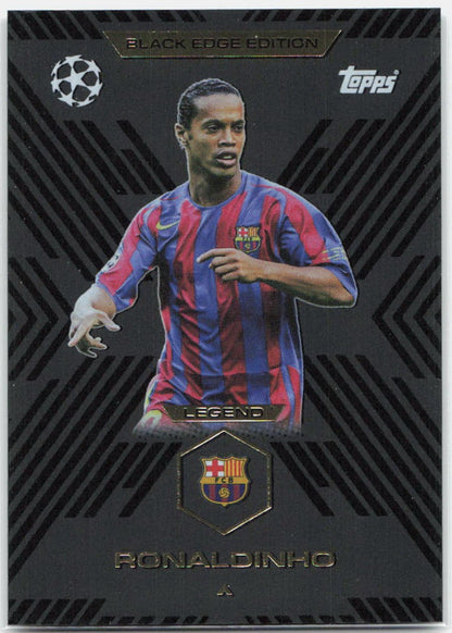 Ronaldinho #BE5 - 2025-26 Topps Match Attax UEFA Club Competitions Extra Black Edge Edition