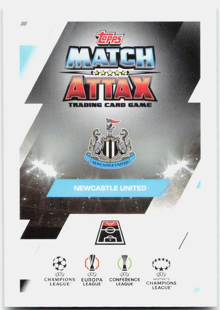 Anthony Gordon #LE7 - 2025-26 Topps Match Attax UEFA Club Competitions Extra Electrix Limited Edition