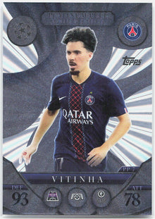 Vitinha #PP7 - 2025-26 Topps Match Attax UEFA Club Competitions Extra Platinum Pull