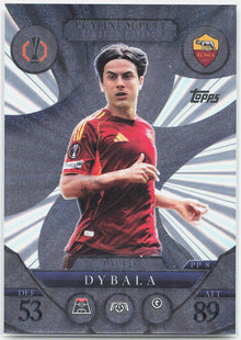 Paulo Dybala #PP8 - 2025-26 Topps Match Attax UEFA Club Competitions Extra Platinum Pull