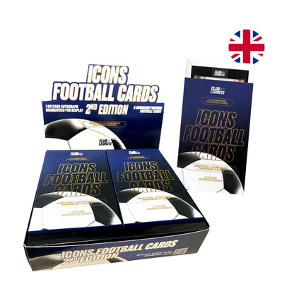 Club Legacyz Icons Football Cards (2nd Edition) – Premium Sammler-Display