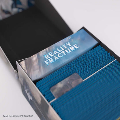 Gamegenic – Magic: The Gathering Reality Fracture Soft Crate 100+ XL Sideloading Deck Box