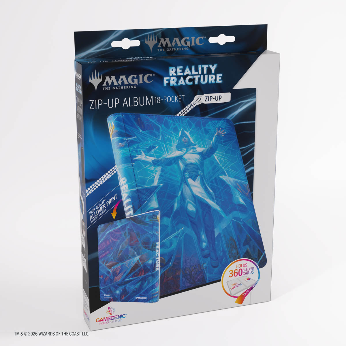 Gamegenic – Magic: The Gathering Reality Fracture Zip-Up Album 18-Pocket Sammelordner