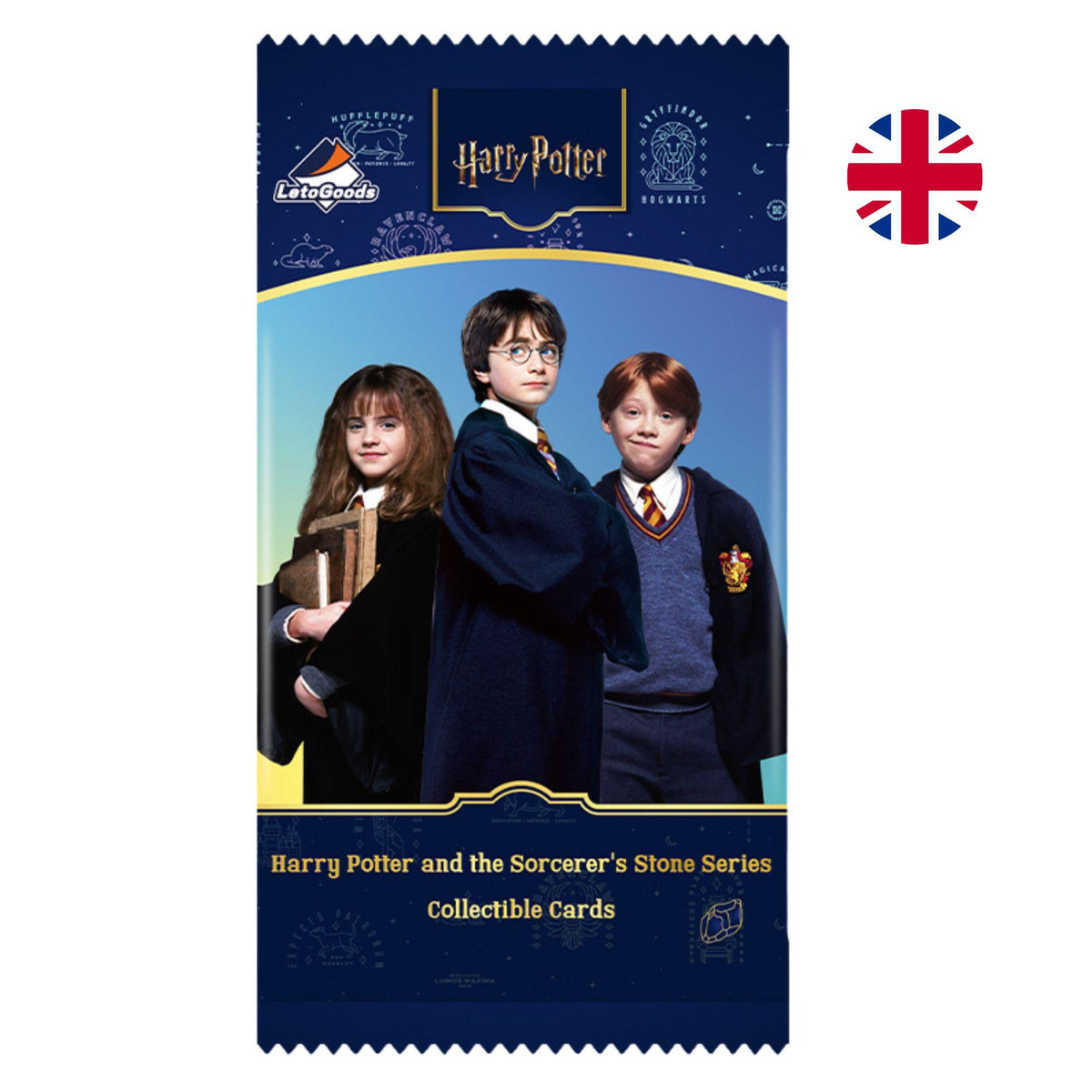 Letogoods Harry Potter und der Stein der Weisen – Trading Card Box (18 Packs) – Englisch