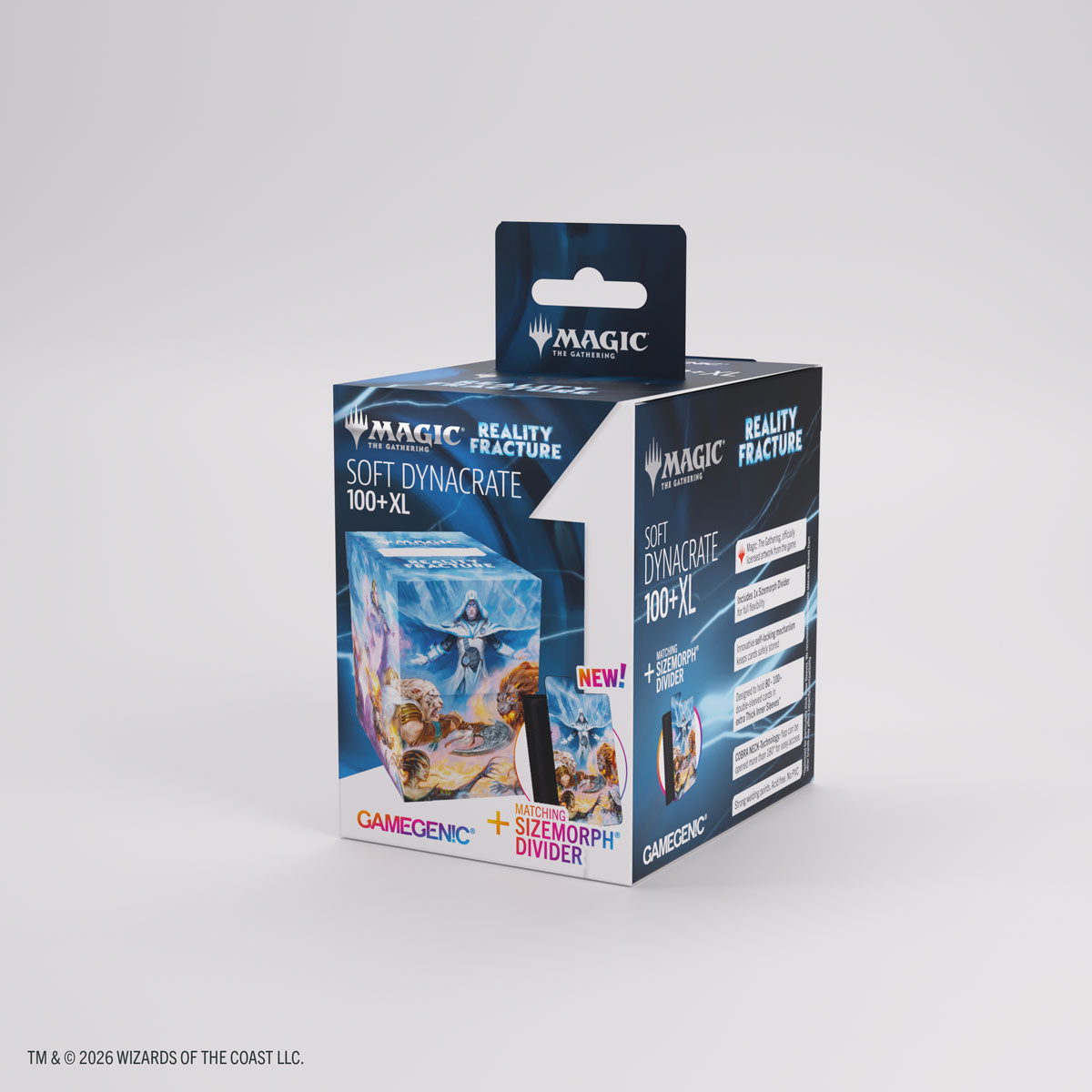 Gamegenic – Magic: The Gathering Reality Fracture Soft Dynacrate 100+ XL Deck Box