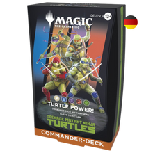 Magic: The Gathering – Teenage Mutant Ninja Turtles Commander-Deck (Deutsch)