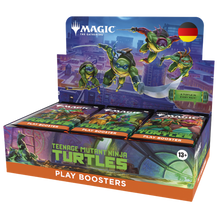 Magic: The Gathering – Teenage Mutant Ninja Turtles Play Booster Display (Deutsch)