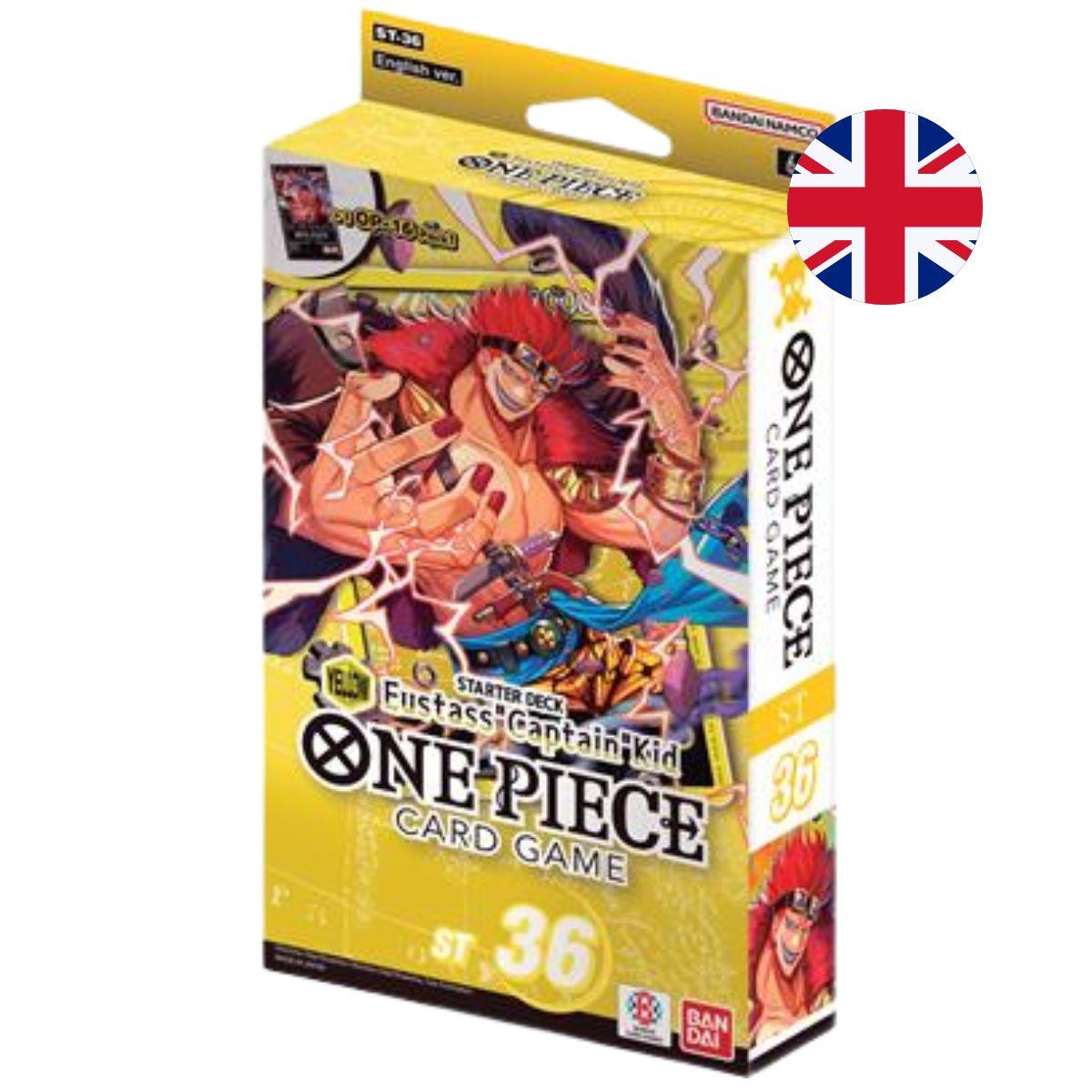 One Piece Card Game: Starter Deck – YELLOW Eustass "Captain" Kid [ST-36] (English Edition)