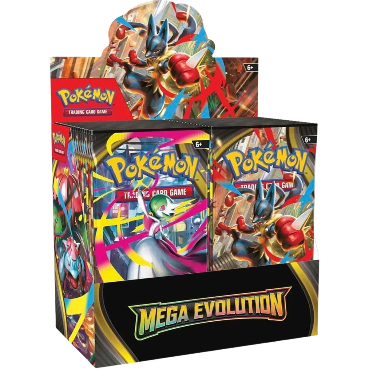 Pokémon TCG: Mega Evolution Booster Display