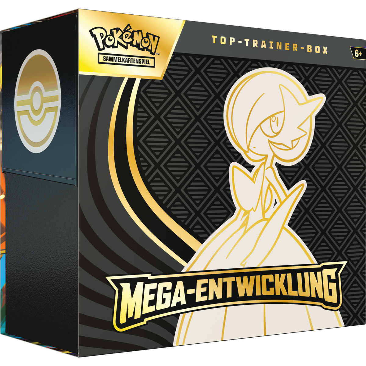 Pokémon TCG – Mega-Entwicklung – Top-Trainer-Box – Guardevoir – DE