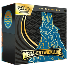 Pokémon TCG – Mega-Entwicklung – Top-Trainer-Box – Lucario – DE