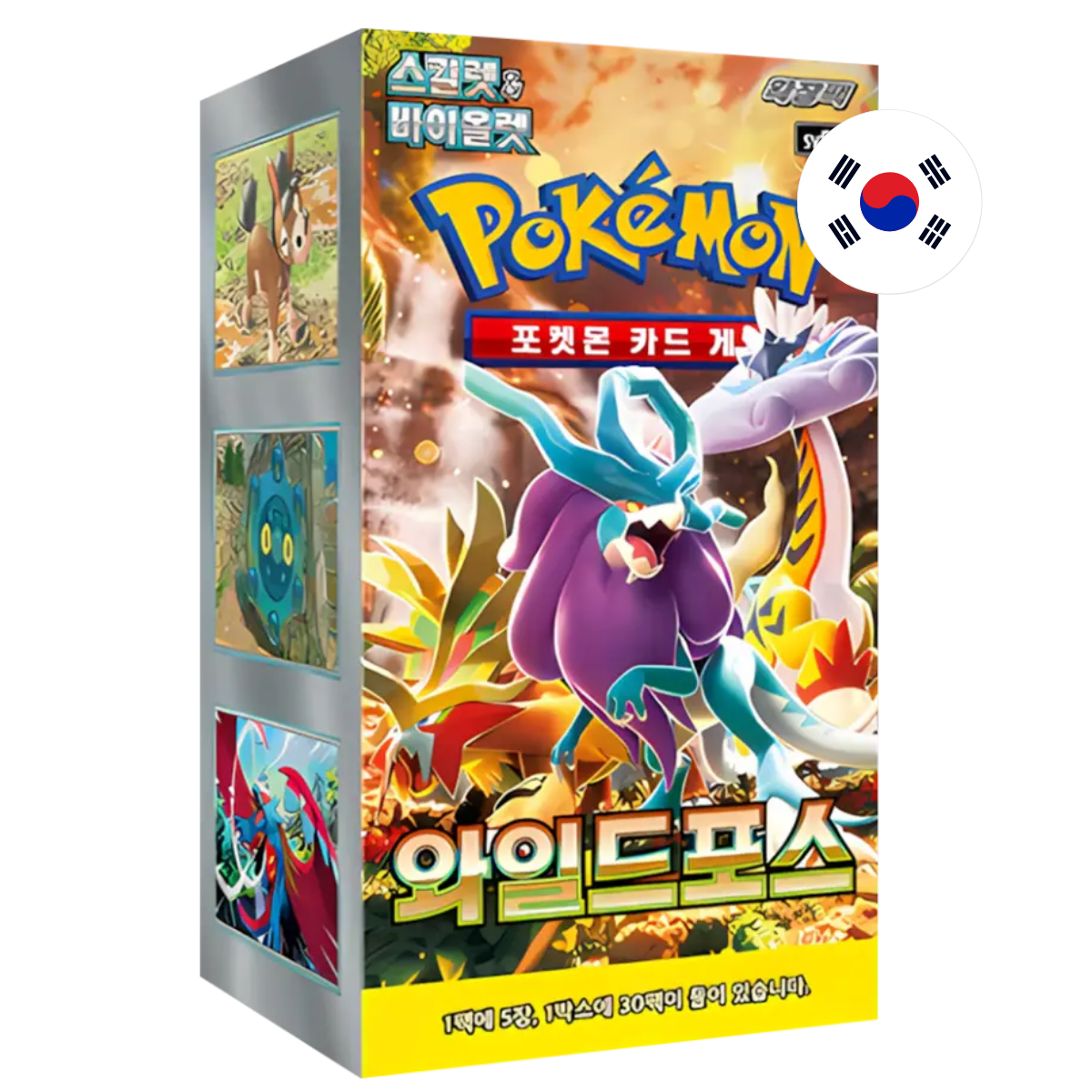 Pokémon TCG Wild Force SV5K – Booster Display (Koreanisch)