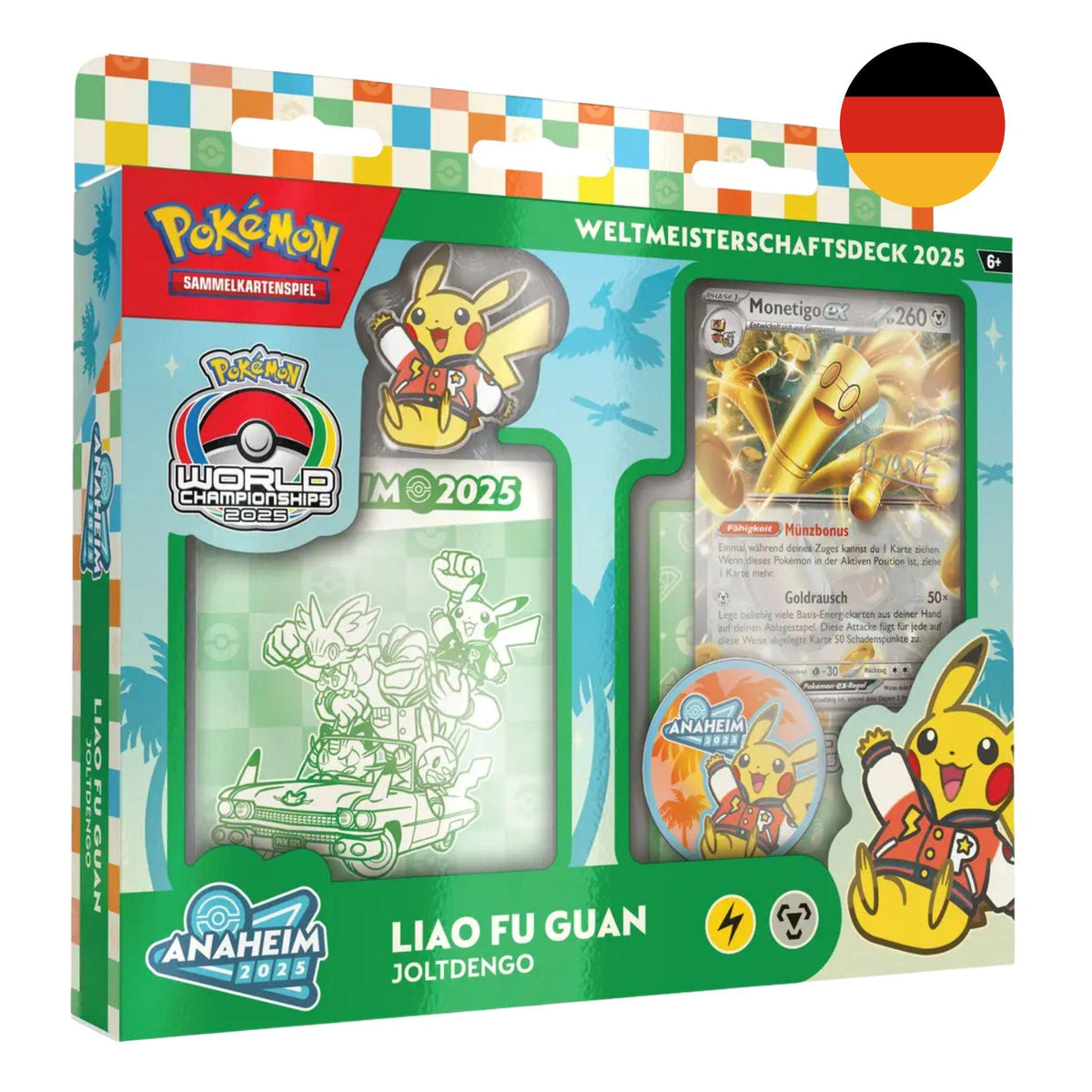 Pokémon TCG: Weltmeisterschaftsdeck 2025 (Deutsch)