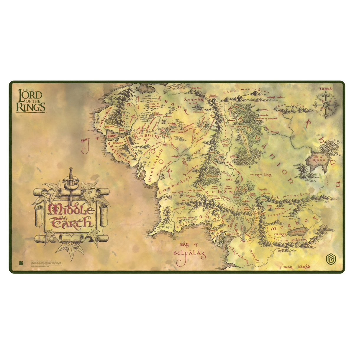 Ultimate Guard Playmat – The Lord of the Rings™ – Places of Middle-earth