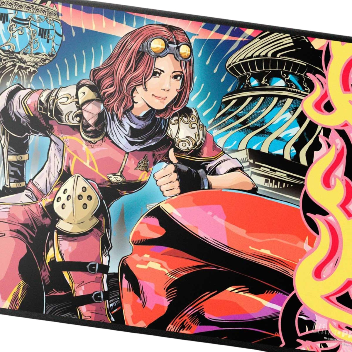 Ultra PRO – Aetherdrift Chandra, Spark Hunter AR Enhanced Playmat für Magic: The Gathering
