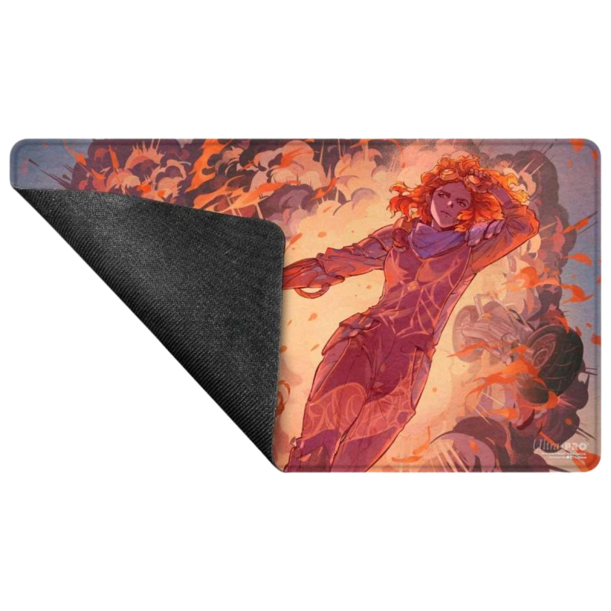 Ultra PRO – Aetherdrift Chandra’s Ignition Stitched Edge Playmat für Magic: The Gathering