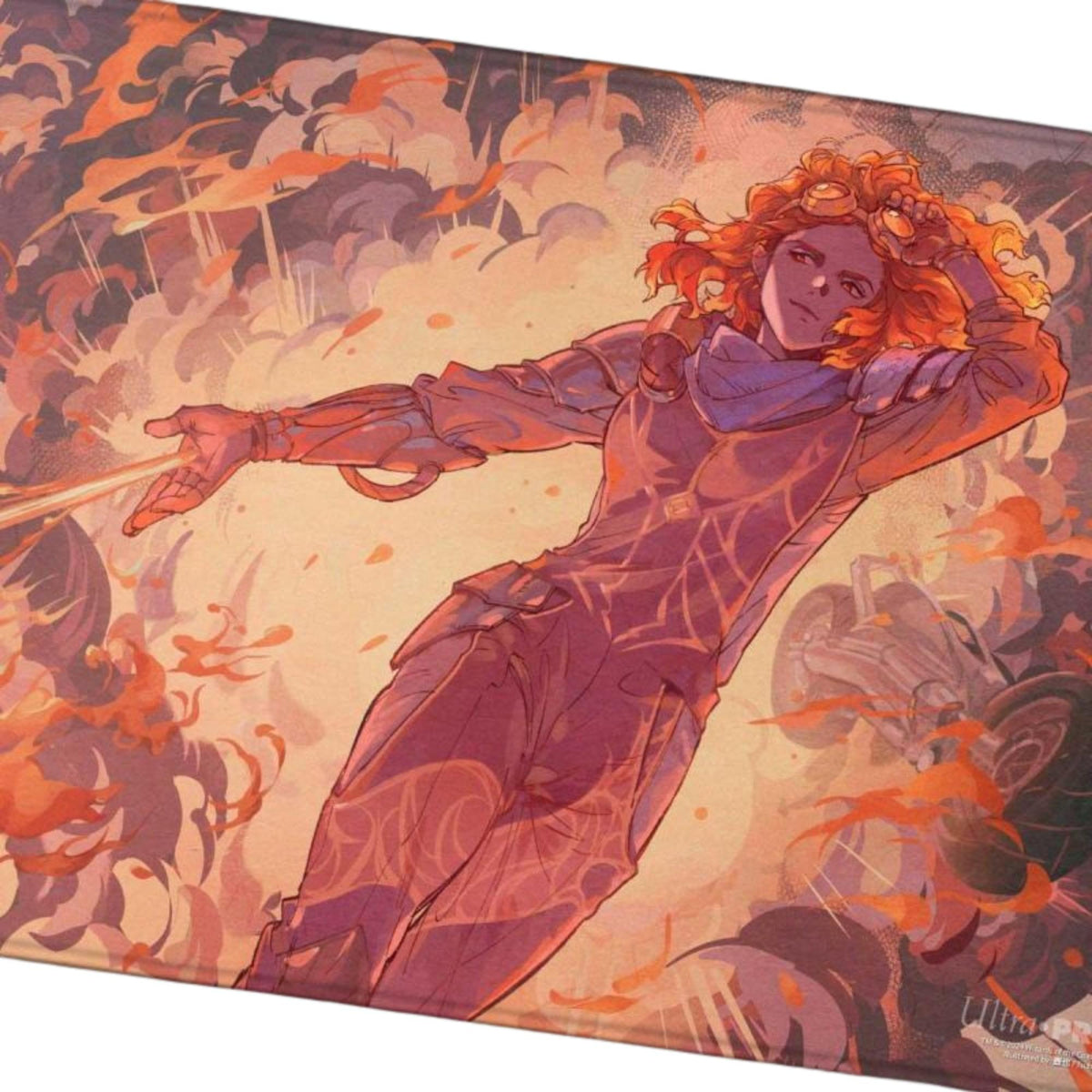 Ultra PRO – Aetherdrift Chandra’s Ignition Stitched Edge Playmat für Magic: The Gathering