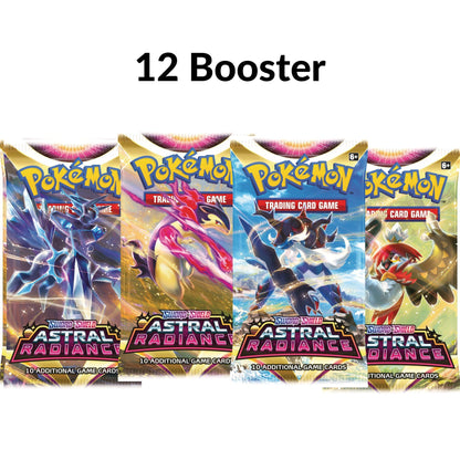 Astral Radiance Booster count; Showing the distinct Booster 