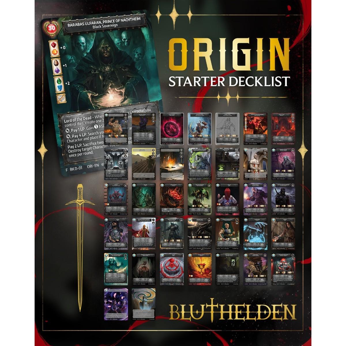 Bluthelden – Origins Starter Deck – EN