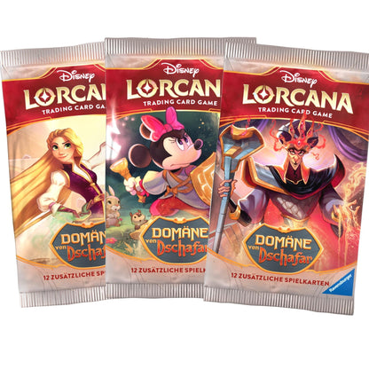 Disney Lorcana Domäne von Dschafar Booster