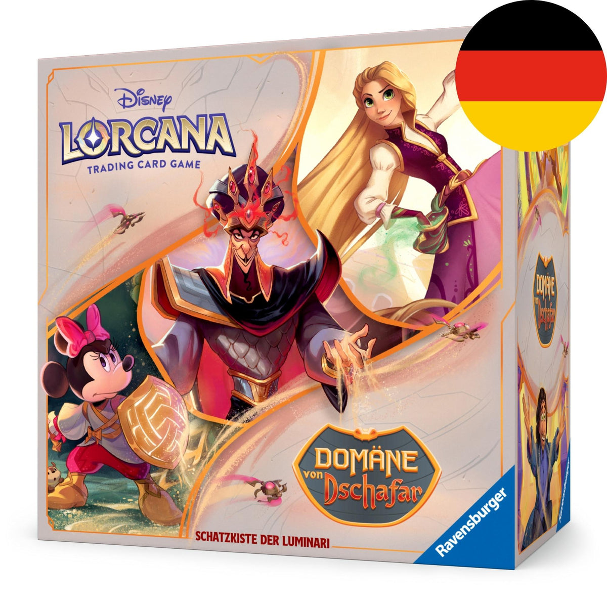 Disney Lorcana Domäne von Dschafar Schatzkiste der Luminari