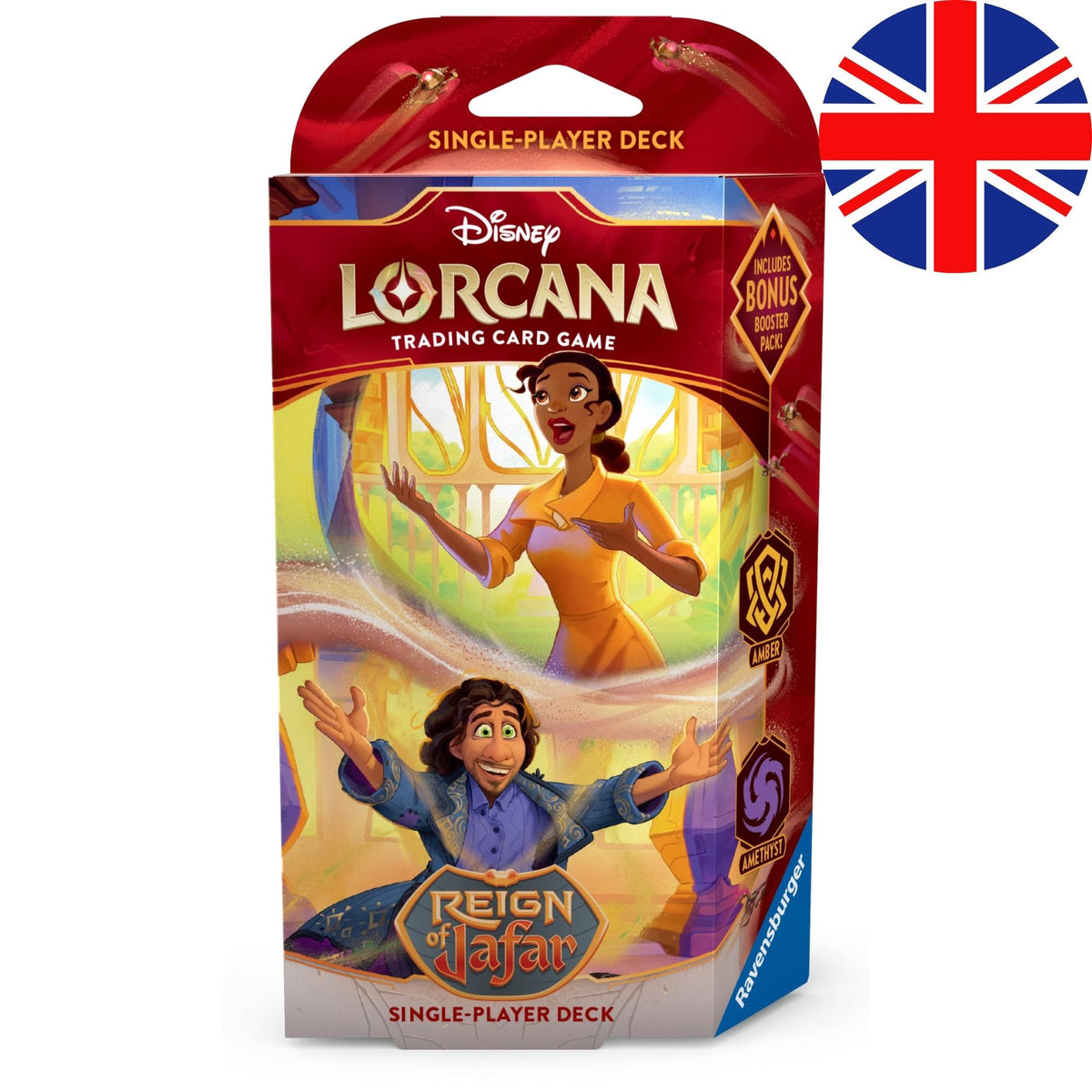 Disney Lorcana Reign of Jafar Starter Deck Amber Amethyst
