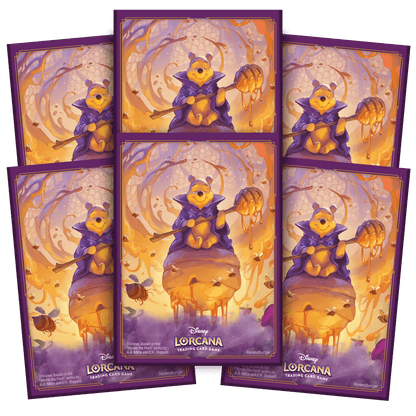 Disney Lorcana TCG Pooh Sleeves aus der Erweiterung Azurblaues Meer