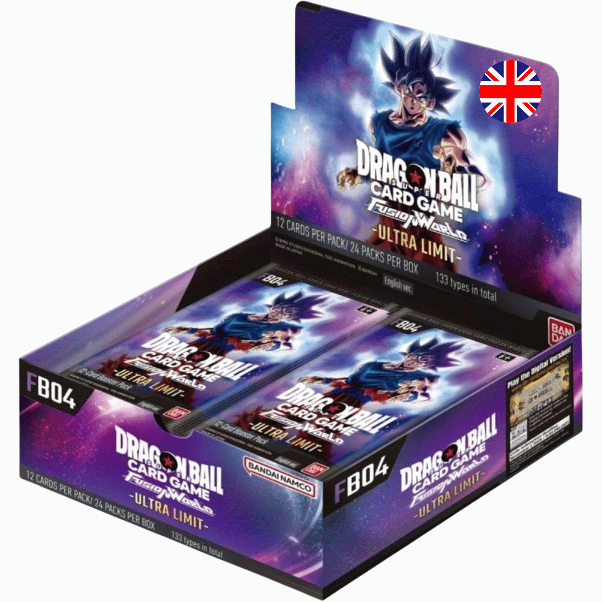 Dragon Ball Super Card Game Fusion World: Ultra Limit Booster Display [FB04] (Englisch)