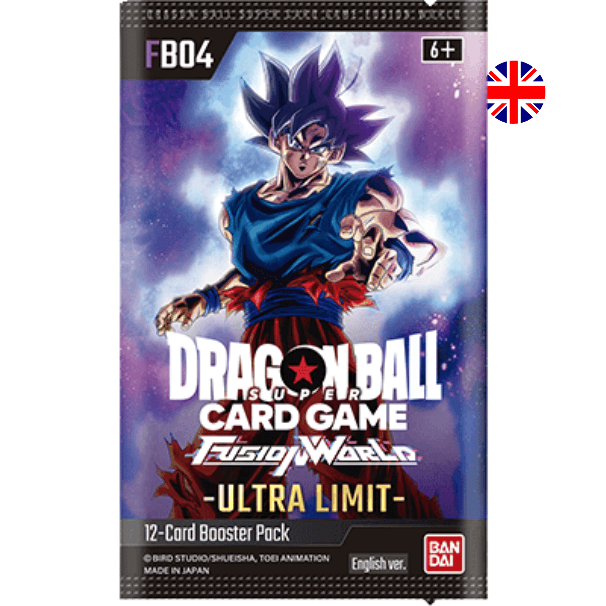 Dragon Ball Super Card Game Fusion World: Ultra Limit Boosterpack [FB04] (Englisch)