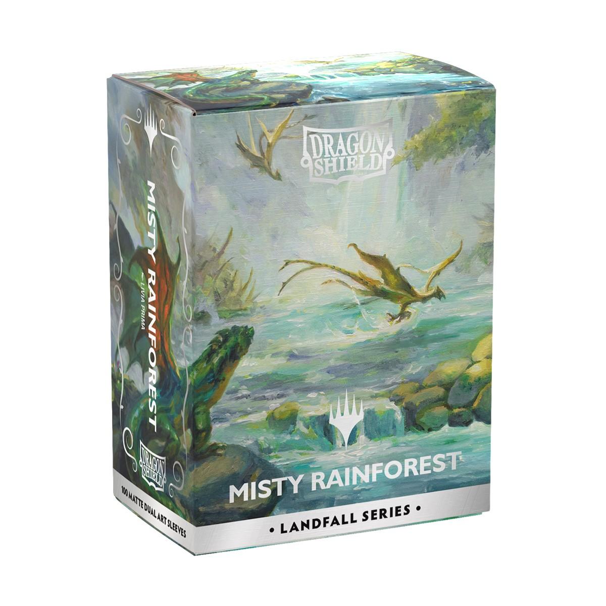 Dragon Shield Matte Dual Art Sleeves – Landfall Series (100 Stück)