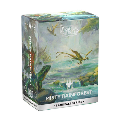 Dragon Shield Matte Dual Art Sleeves – Landfall Series (100 Stück)