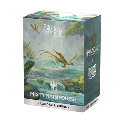 Dragon Shield Matte Dual Art Sleeves – Landfall Series (100 Stück)
